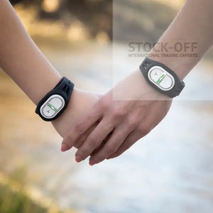 🦟 Pulseira Antimosquitos por Ultrassons Recarregável – Proteção Natural e Segura Protech