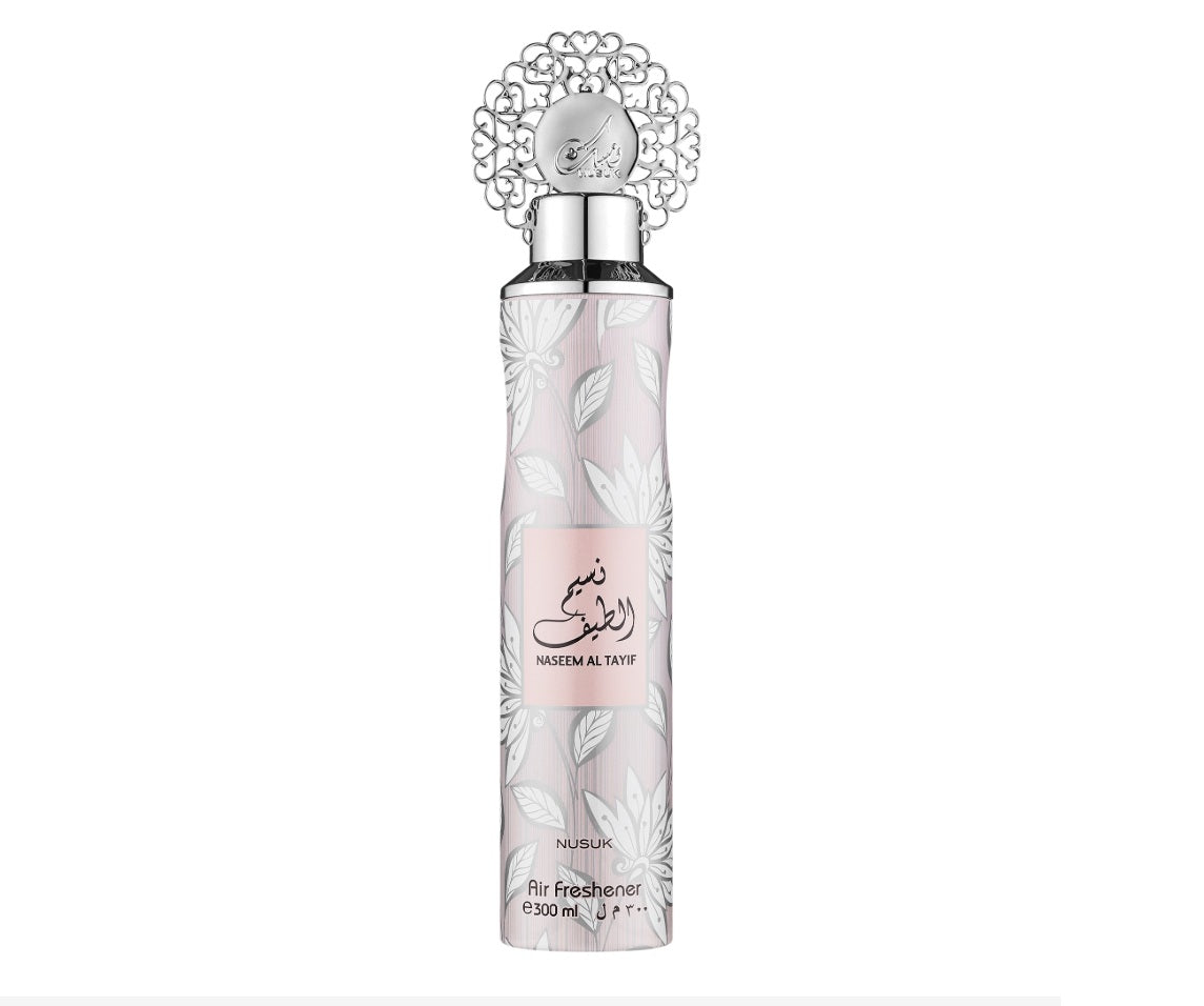 Ambientador Deluxe Árabe Naseem Al Tayif – Brisa Oriental de Frescura e Elegância (300ml)