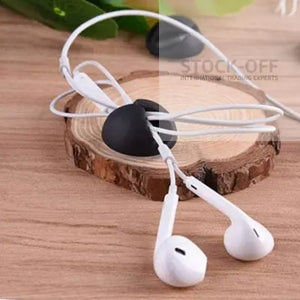 🔌 Organizador de Cabos em Silicone (Pack de 4) – Mesa Sempre Organizada Protech