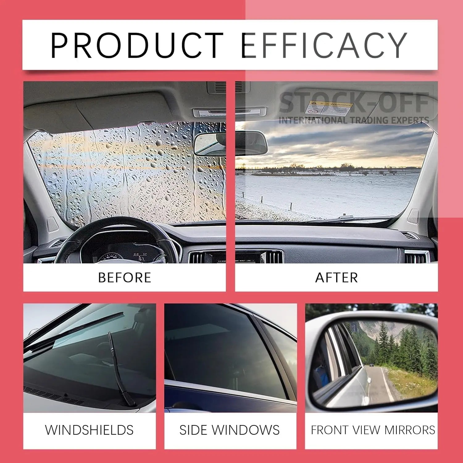 🔥 SUPER DEALS - ClearView Pro – Removedor de Película Oleosa para Vidros Automóveis (120 ml) com Escova Aplicadora Integrada | Testado Porto™ | -70% 🇵🇹 Stock