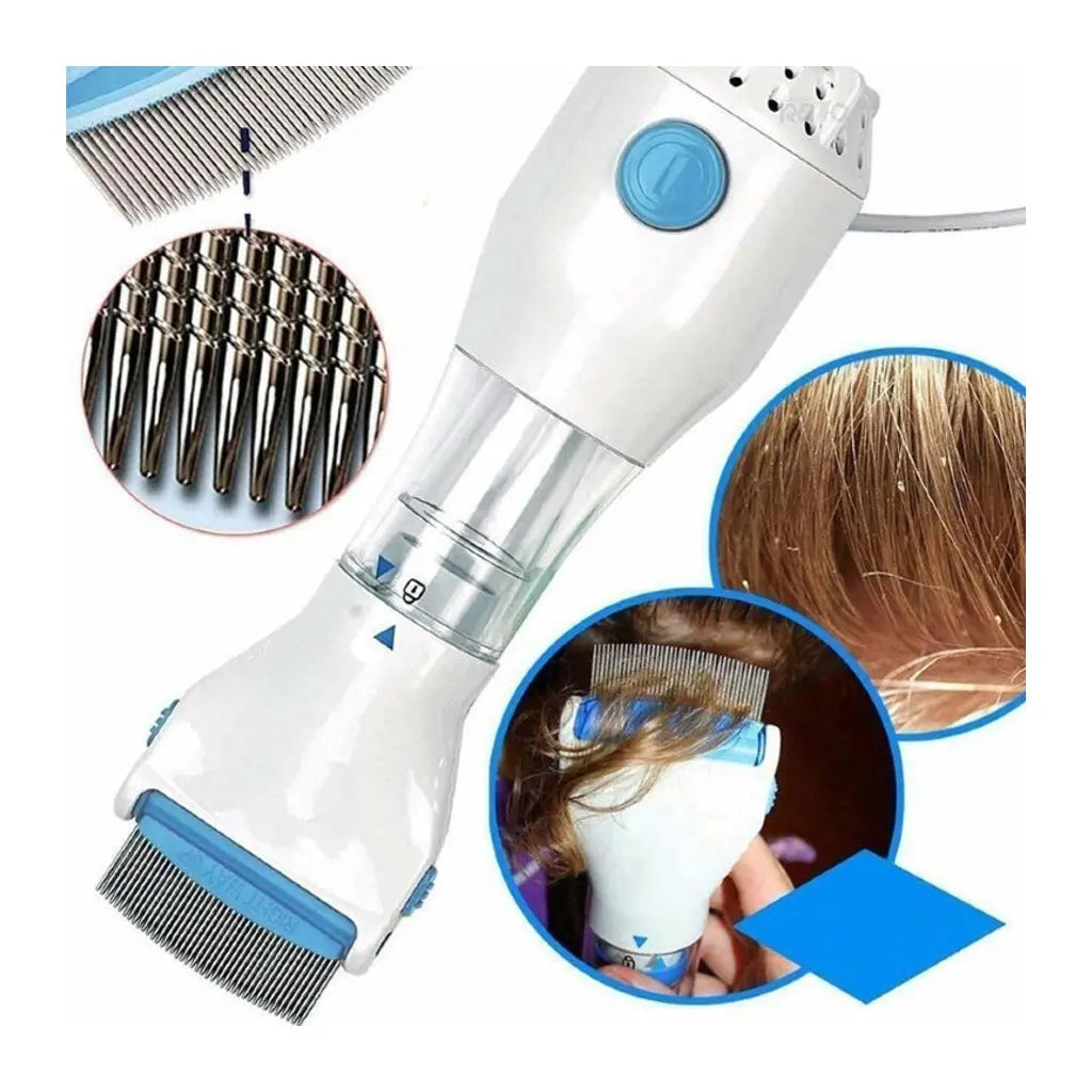 🪳 Pente Aspirador Anti-Piolhos – Solução Rápida, Segura e Natural Stock OFF