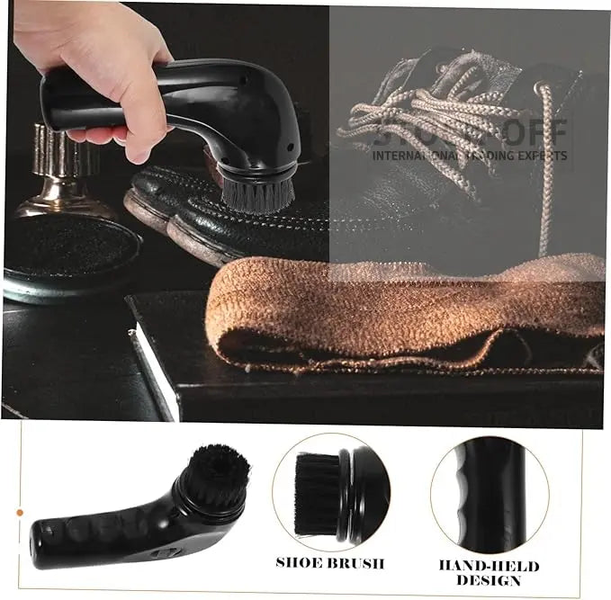 Polidor Elétrico Portátil 2 em 1 para Sapatos Stock OFF