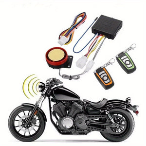 Sistema de Alarme para Motocicletas para Todas as Condies Incio de Motor Avanado Unidirecional Alerta Sonoro de 125dB Compatvel Universalmente para Motos de 12V