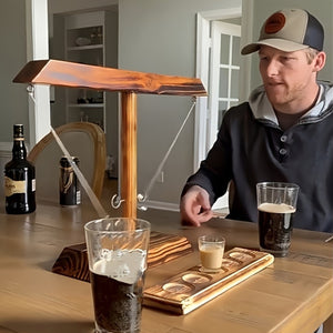 Jogo de Arremesso de Anis em Madeira Jogo Interativo de Pontuao para Mltiplos Jogadores Ideal para Festas em Casa Bares e Reunies de Mesa Perfeito para Presentes de Pscoa Natal Halloween Ano Novo e Festival da Primavera