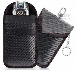 Faraday Shield PRO™ – Bolsa Anti-Roubo RFID para Chave Automóvel (Bloqueio Total de Sinal Stock