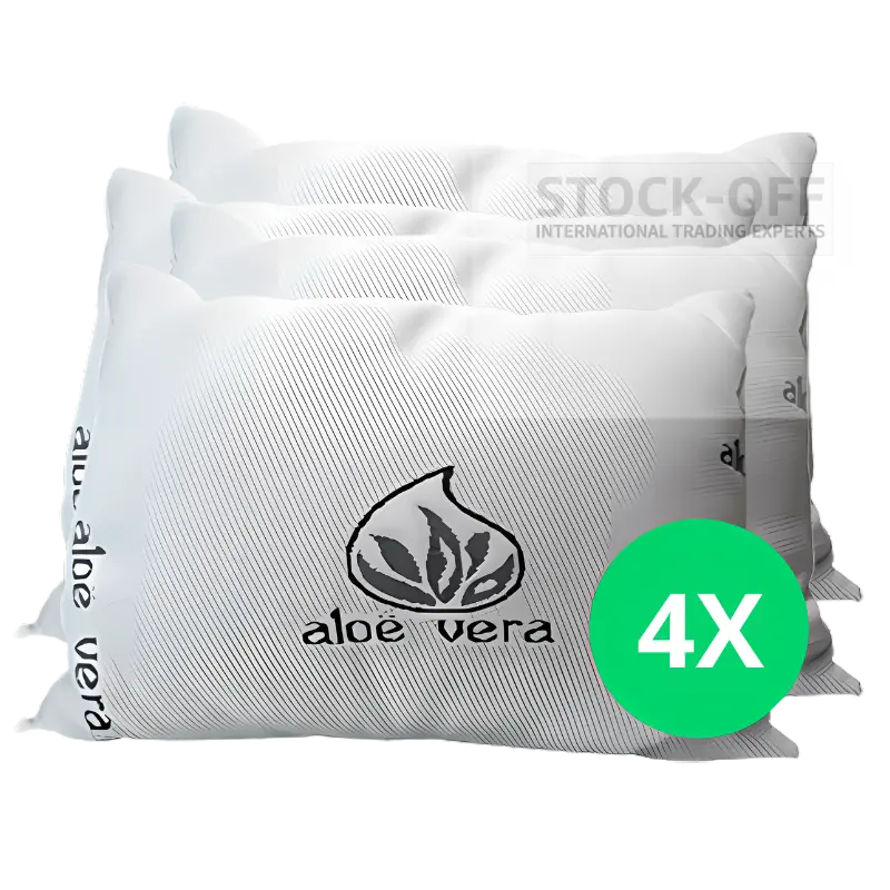Almofada Viscoelástica Aloé Vera – Fabrico Nacional & Stock Off de Fábrica 🇵🇹🔥 Colchões Stock Off