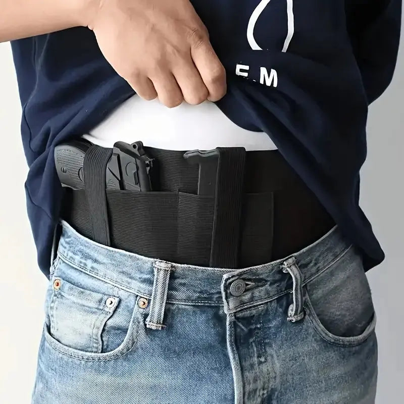 🔥 Coldre de Barriga Oculto Multifunções – Discrição com Conforto Total Stock OFF