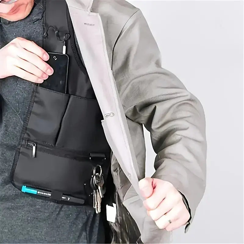 🔥 SUPER DEAL | Mala Coldre Sin City RedPill | Estilo Tático, Segurança Urbana, Versatilidade Total | Resistente à Água Stock OFF