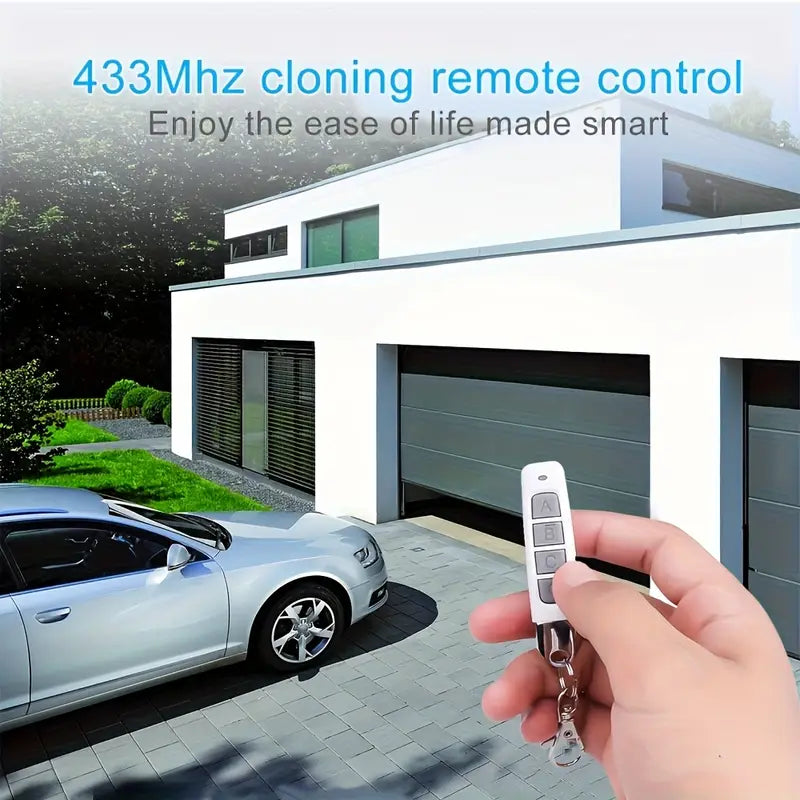 🔥 SUPER DEALS - Controlo Remoto Universal 433MHz Copiador Portão Garagem | Testado Porto™ | -70% 🇵🇹