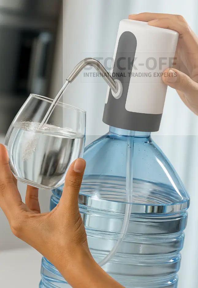 Dispensador de Água Automático Recarregável para Garrafões de 5, 8 e 20 Litros Stock OFF