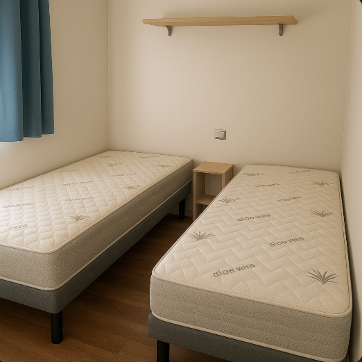 STAYPRO™ ROLL — Linha Profissional de Colchões para Bungalows, Campismo e Alojamentos