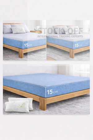 Colchão ORTOBASE™ 15 – Base Ortopédica Essencial | 15 cm | Preço de Fábrica Colchões Stock Off