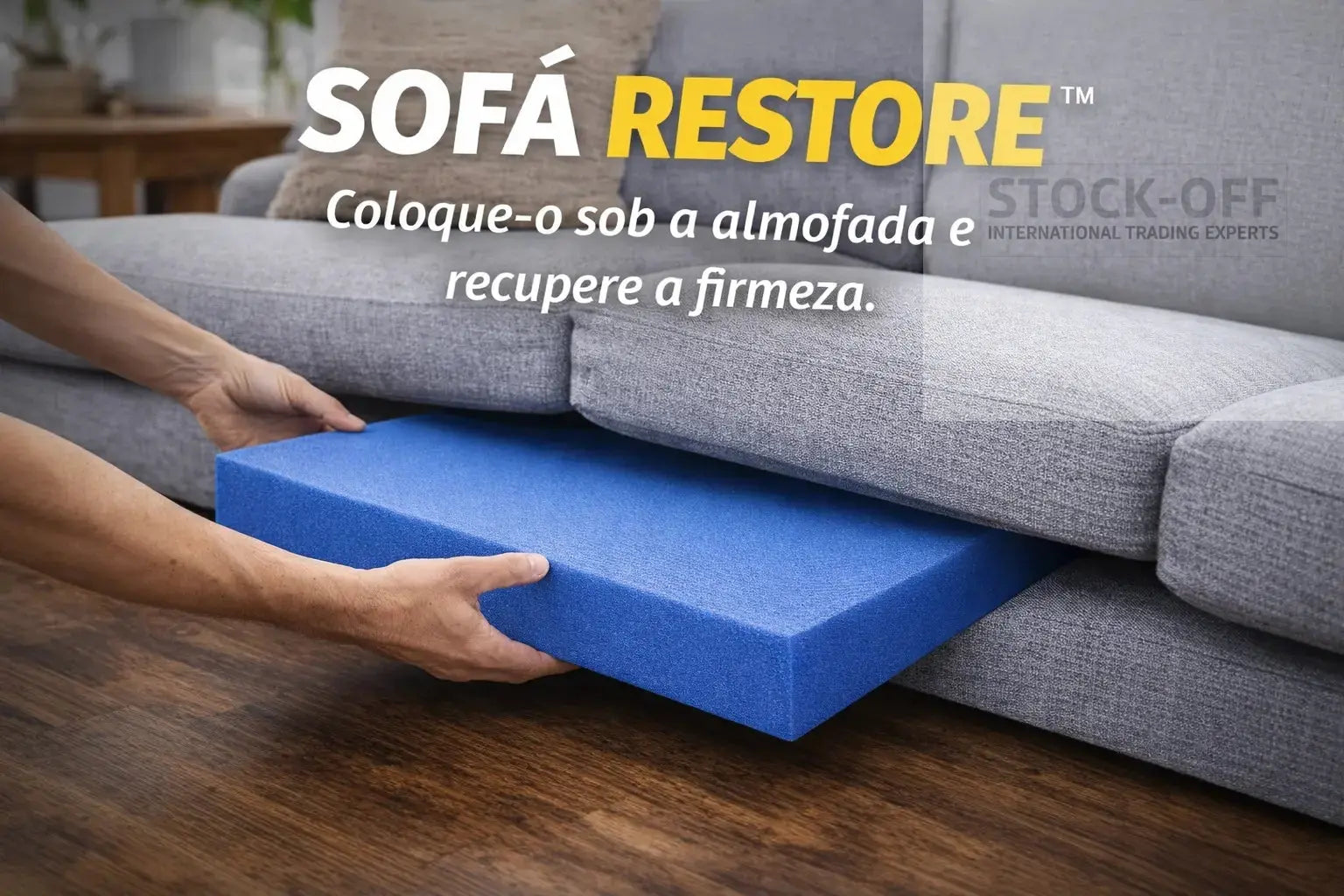 SOFÁ RESTORE™ - Suporte Profissional para Assentos de Sofá Afundados Stock