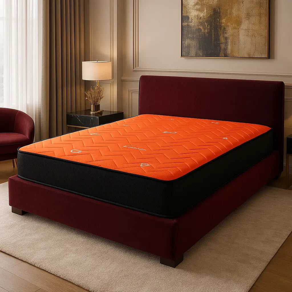 💤 Colchão Visco Deluxe O3 26cm c/ Almofadas 100% Látex – Tecnologia e Conforto para um Sono Excecional! 🛌✨ Colchões Stock Off