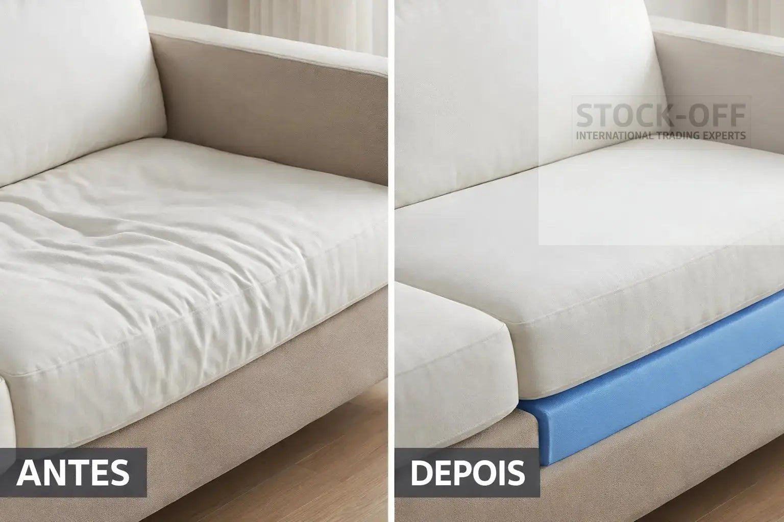 SOFÁ RESTORE™ - Suporte Profissional para Assentos de Sofá Afundados Stock
