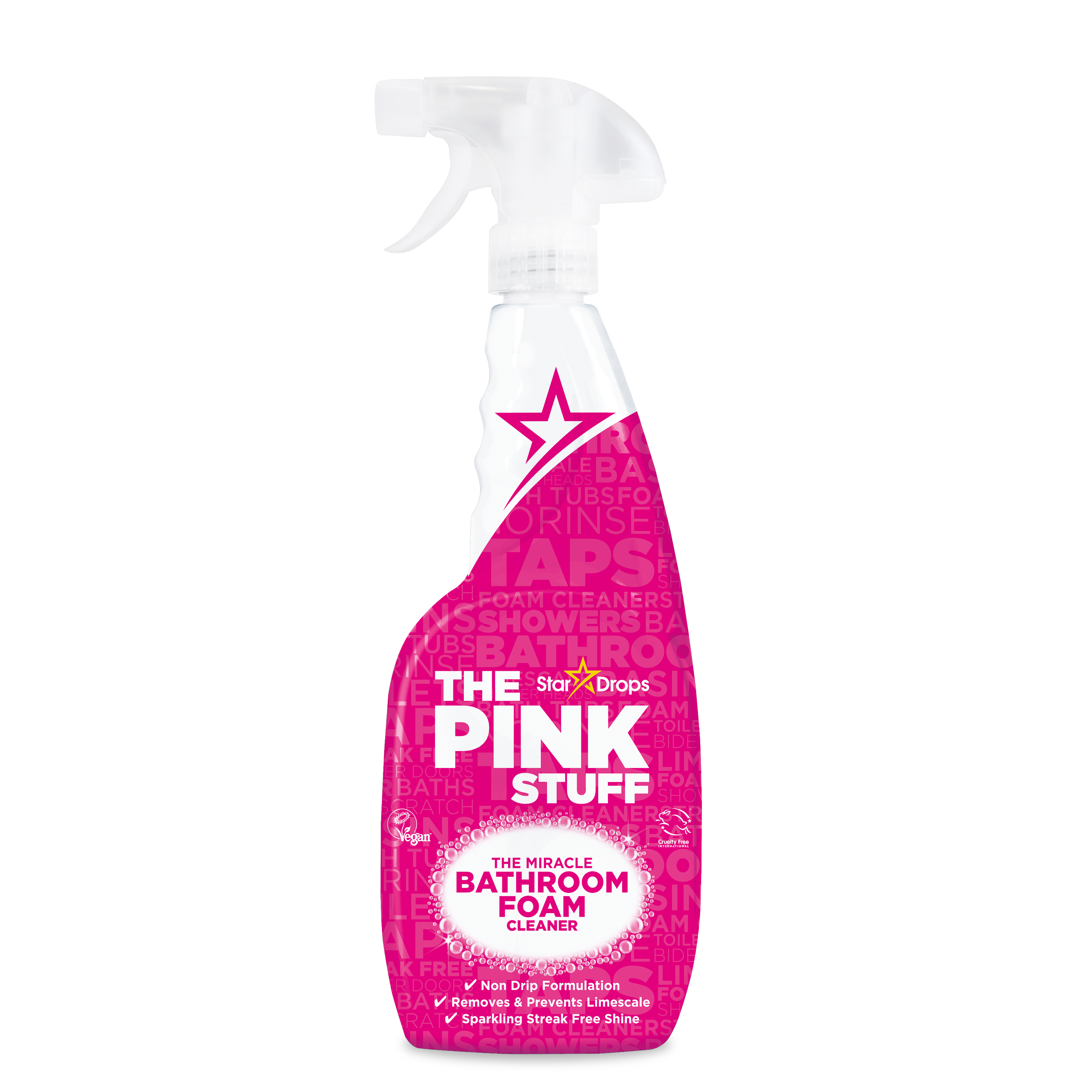 The Pink Stuff The Miracle Bathroom Foam - Espuma de Limpeza Milagrosa Stock