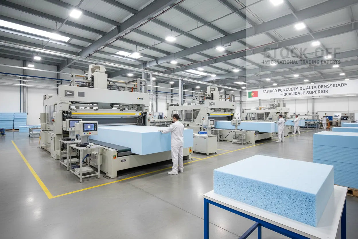 Topper EggFoam Comfort™ ReliefPad – Camada Ortopédica Perfilada para Alívio de Pressão | Espuma HR 35kg/m³ | Fabrico PT 🇵🇹 Colchões Stock Off