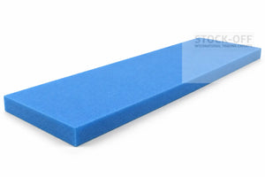 MATTRESS RESTORE™ espuma azul retilínea 150 x 60 x 5 cm para suporte de colchões afundados