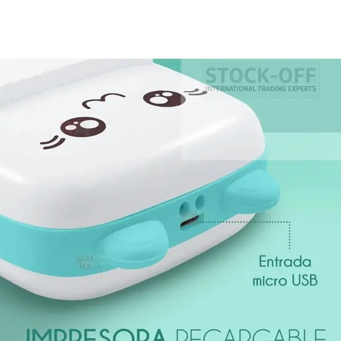 PrintyGo Mini – Impressora Térmica Portátil Bluetooth Protech