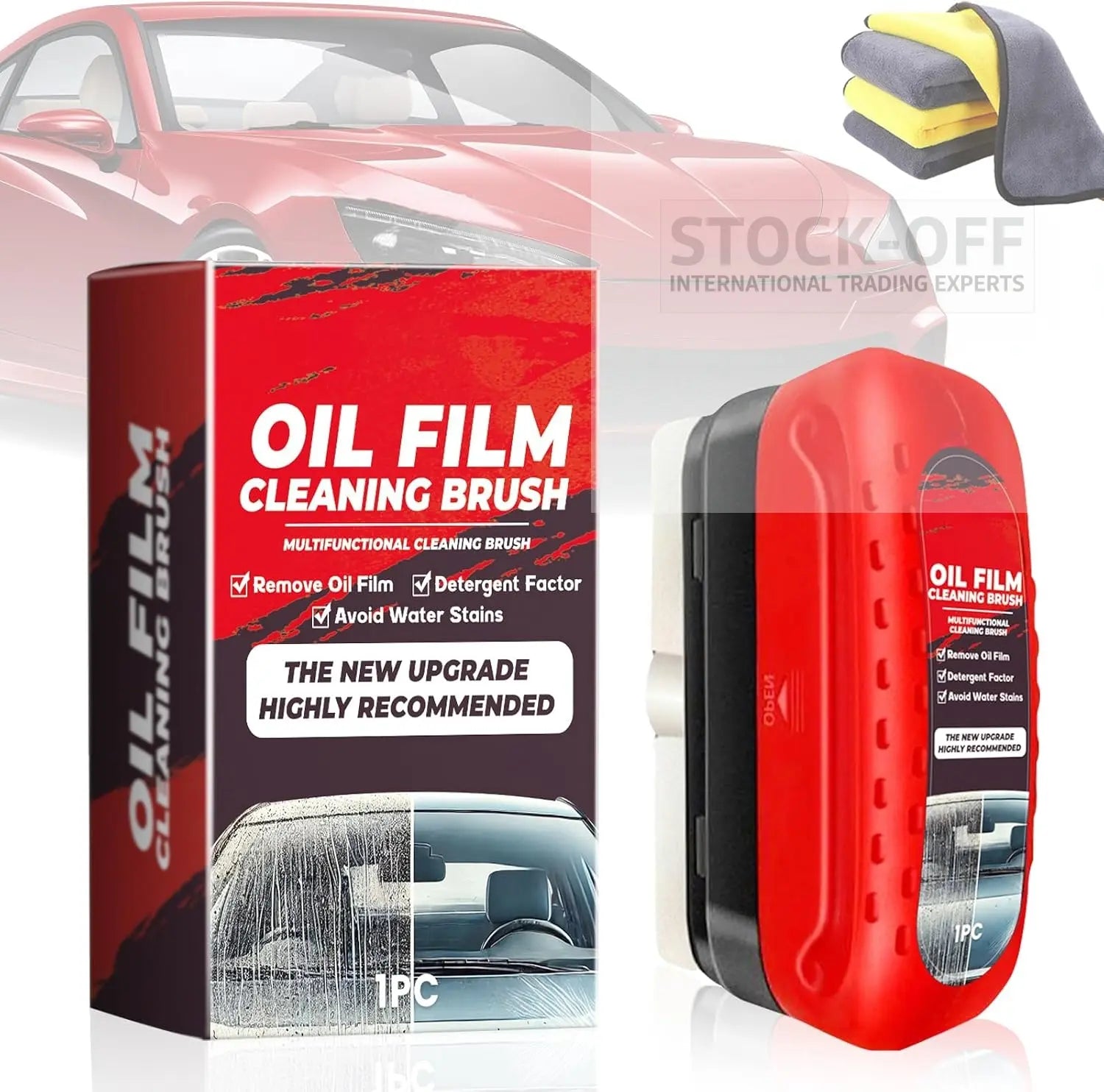 🔥 SUPER DEALS - ClearView Pro – Removedor de Película Oleosa para Vidros Automóveis (120 ml)  com Escova Aplicadora Integrada | Testado Porto™ | -70% 🇵🇹 Stock