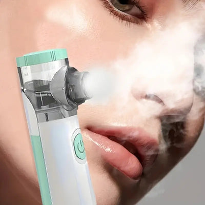 Umidificador Porttil Recarregvel via USB Auxlio para Dormir com Spray de Uso  Quente e Frio Vaporizador Ocular e Difusor Essencial Relaxante  Hidratante Manual do Ar com Funo Nvoa Presente Ideal para Natal Thanksgiving ou Aniversrio Item In