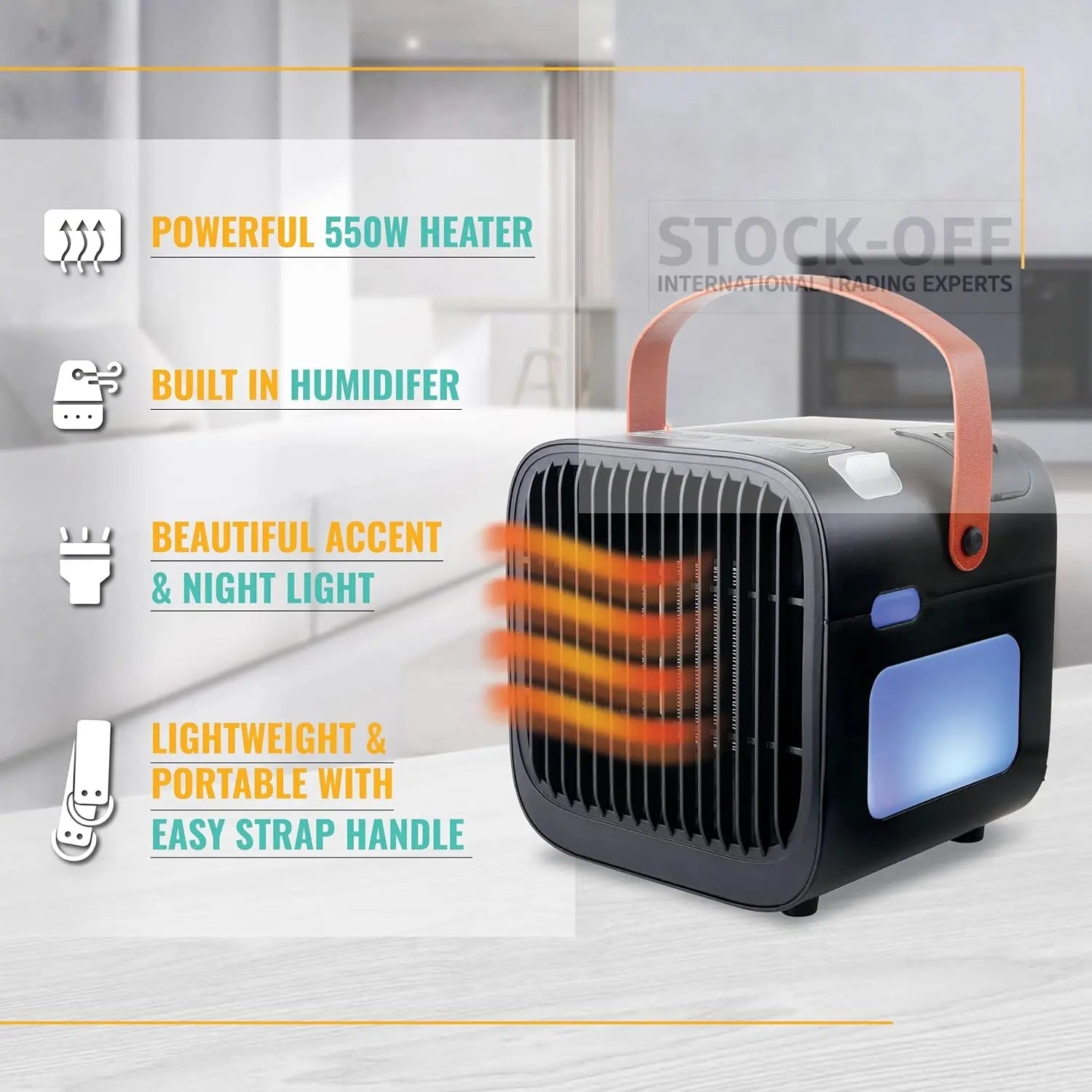 🔥 SUPER DEALS - ThermaMist Duo-Confort – Aquecedor & Humidificador 2-em-1 com Luz Ambiente | Testado Porto™ | -70% 🇵🇹 (Cópia) Stock